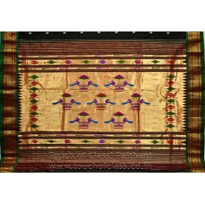 Traditional Peacock Paithani Silk Saree