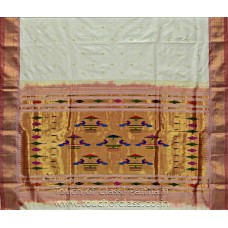 Traditional Peacock Paithani Silk Saree
